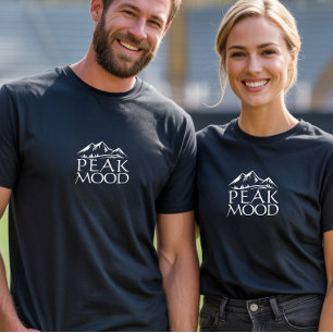 T-shirt En Tri-matière Thérapie de Randonnée Minimaliste Montagne
