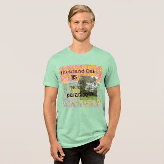 T-shirt En Tri-matière Thousand Oaks est mon paradis de pique-nique, art