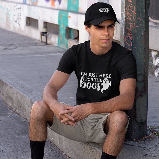 T-shirt En Tri-matière Thrill Seeker : Ici pour les Boos (Créateur téléchargé)