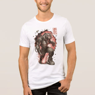 T-shirt En Tri-matière Tigre Cyberpunk (Assassin)