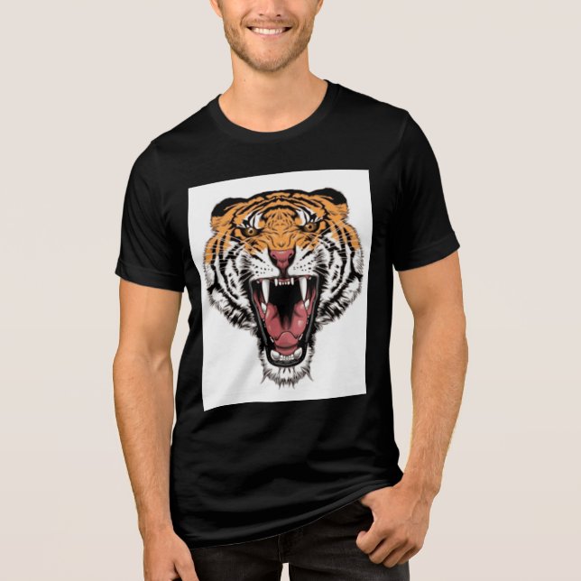 T-shirt En Tri-matière Tigre torride (Recto)