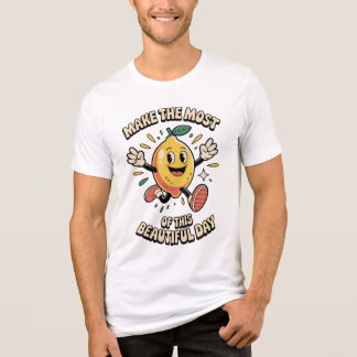 T-shirt En Tri-matière Tirez le maximum – Lemon Power pour hommes