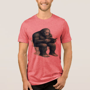 T-shirt En Tri-matière Toilette Bigfoot