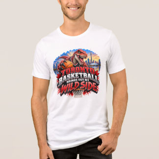 T-shirt En Tri-matière Toronto Basketball Déchaîne Mon Côté Sauvage