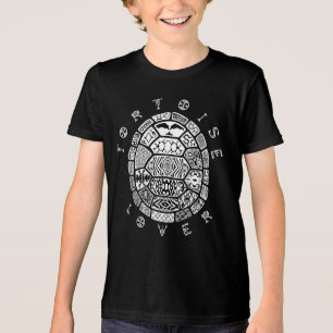 T-SHIRT EN TRI-MATIÈRE TORTOISE LOVER