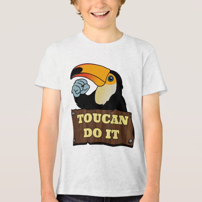 T-shirt En Tri-matière Toucan le fait | (Recto)
