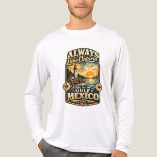 T-shirt En Tri-matière Toujours le lac Ontario et le golfe du Mexique pou