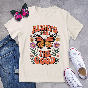 T-shirt En Tri-matière Toujours trouver la bonne chemise à papillon rétro