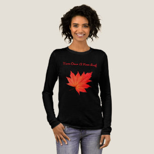 T-shirt En Tri-matière "Tourner sur une nouvelle feuille" - Feuille d'aut