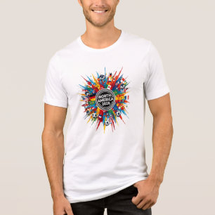 T-shirt En Tri-matière Tournoi international de football Amérique du Nord