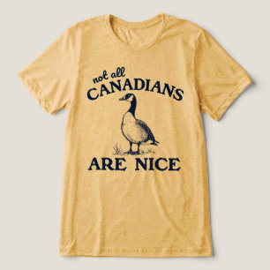 T-shirt En Tri-matière Tous les Canadiens ne sont pas gentils Canada Goos