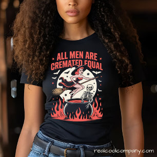T-shirt En Tri-matière Tous les hommes sont incinérés de manière égale Wi