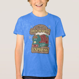 T-shirt En Tri-matière Tout à bord du cookie de Noël du train HOGWARTS™ E