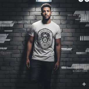 T-shirt En Tri-matière Tout à sa juste place Tee