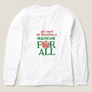 T-shirt En Tri-matière Tout ce que je veux pour Noël, c'est des soins de