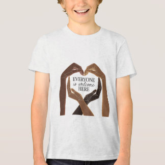 T-shirt En Tri-matière Tout le monde est le bienvenu ici - Unité et diver