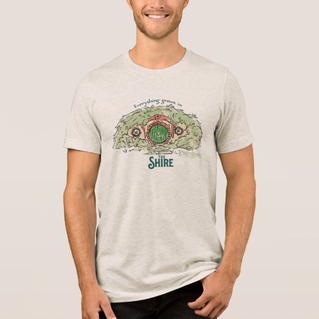 T-shirt En Tri-matière Tout pousse dans LA COMTÉ™ (Recto)
