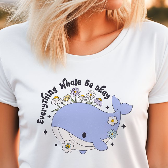 T-shirt En Tri-matière Tout va bien pour la baleine (Créateur téléchargé)