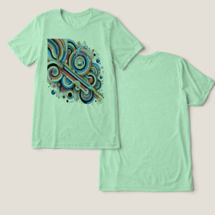 T-shirt En Tri-matière Toutes les couleurs Rainbow Palette Artdesign T-sh