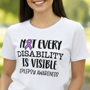 T-shirt En Tri-matière Toutes les incapacités ne sont pas visibles Épilep