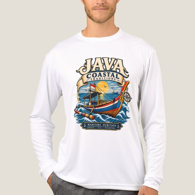 T-shirt En Tri-matière Traditions côtières de Java (Recto)