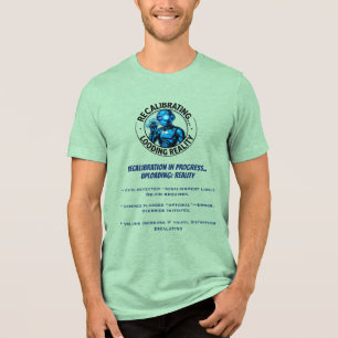 T-shirt En Tri-matière Traitement Rebotique Des Couleurs