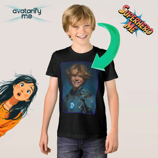 T-shirt En Tri-matière Transformez-vous ou n'importe qui en un caractère