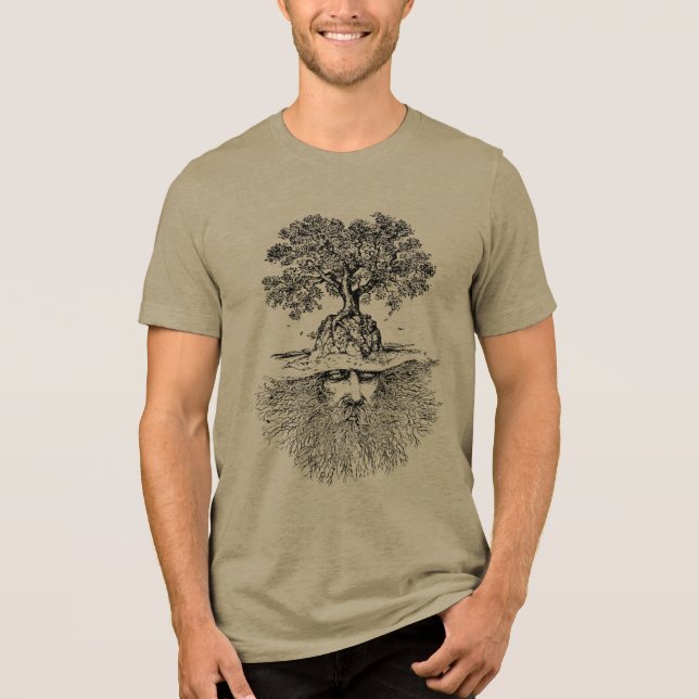 T-shirt En Tri-matière Tree Roots Man (Recto)
