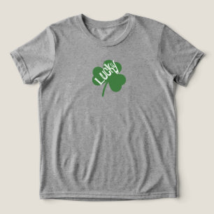 T-shirt En Tri-matière Trèfle chanceux Saint Patrick Sweatshirt