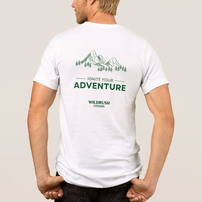 T-shirt En Tri-matière Trekking (Verso)