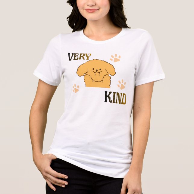 T-shirt En Tri-matière Très gentil chiot mignon (Recto)