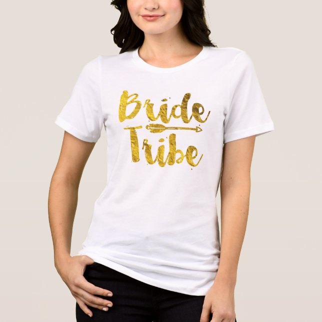 T-shirt En Tri-matière Tribe de mariée (Recto)