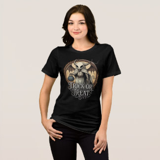 T-shirt En Tri-matière Trick or Treat Winged Demon Design