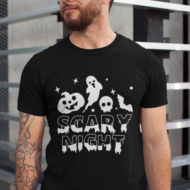 T-shirt En Tri-matière Trio Ghoarly : Nuit effrayante (Créateur téléchargé)