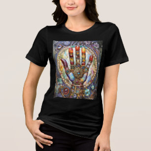 T-shirt En Tri-matière Troisième œil Mystique Paume