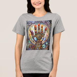 T-shirt En Tri-matière Troisième œil mystique paume