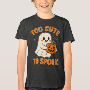 T-shirt En Tri-matière Trop Éffrayant Pour Peur - Fantôme Amical Avec Cit