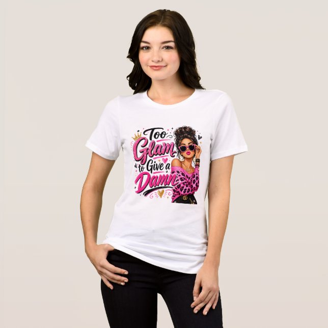 T-shirt En Tri-matière Trop Glam (Recto plein)