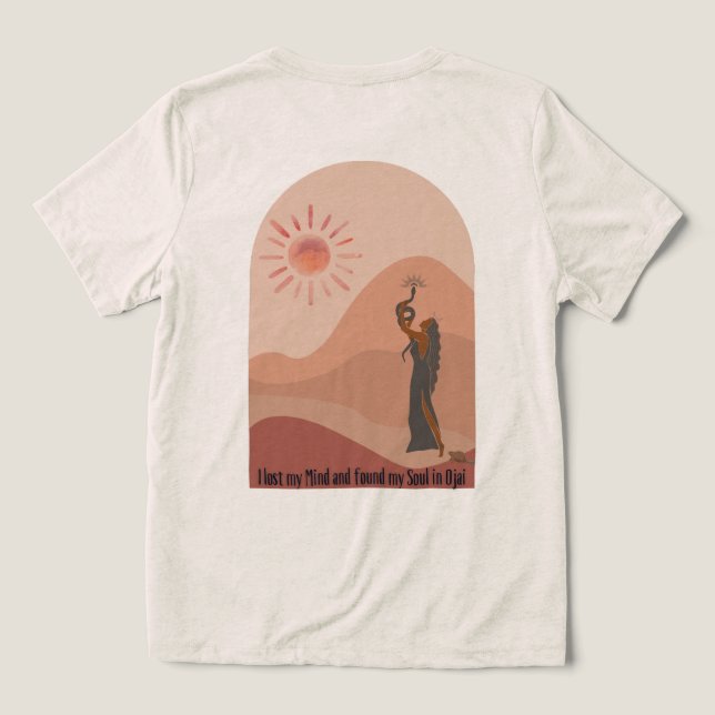 T-shirt En Tri-matière Trouvé mon âme (Design Verso)