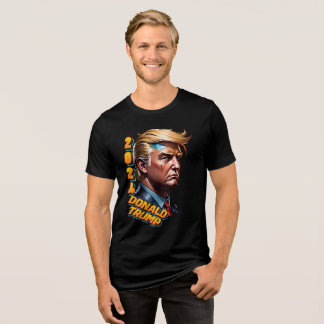 T-shirt En Tri-matière Trump Cyberpunk 2024 T Shirt