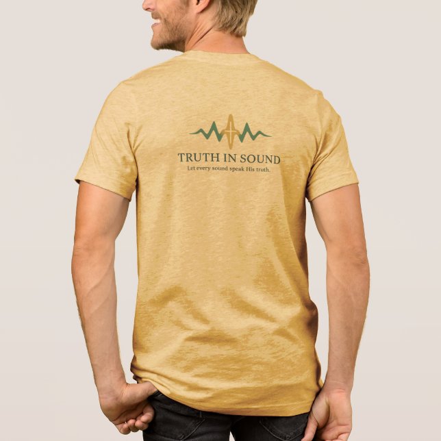 T-shirt En Tri-matière Truth in Sound Official Merch (Verso)