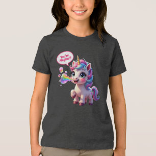 T-shirt En Tri-matière Tu es magique ! Unicorne