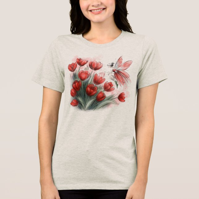 T-shirt En Tri-matière Tulip Fairy (Recto)