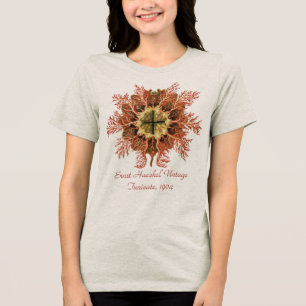 T-shirt En Tri-matière Tuniqué marin Ernst Haeckel Mer Rouge Art de la vi