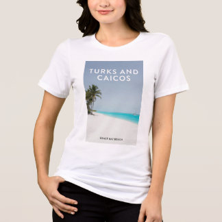 T-shirt En Tri-matière Turks Caicos Grace Bay Rêve