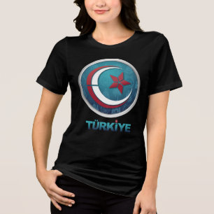 T-shirt En Tri-matière Turquie Turquie Europe Asie