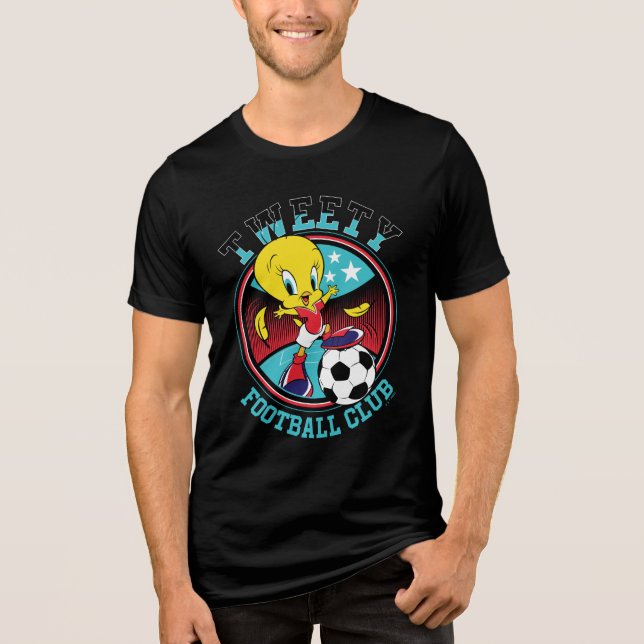 T-shirt En Tri-matière TWEETY™ Football Club Badge (Recto)
