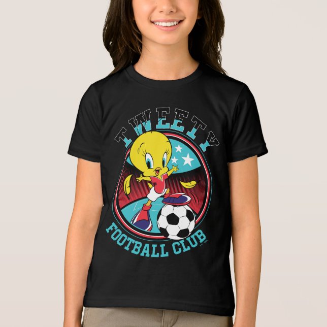 T-shirt En Tri-matière TWEETY™ Football Club Badge (Recto)