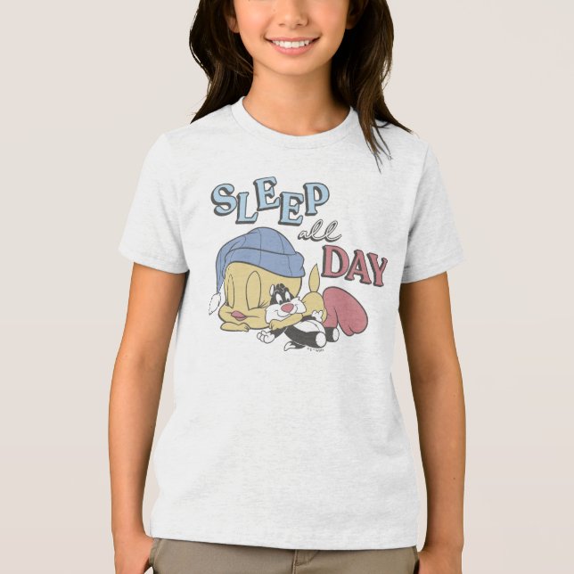 T-shirt En Tri-matière TWEETY™ Sleep All Day (Recto)