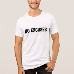 T-shirt En Tri-matière Typographie Fitness Gras Sans Excuses
